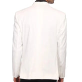 Slim Fit Men Suits for Wedding 2 Piece Custom Groom Tuxedo New Male Fashion Costume Set Jacket with Black Pants 2023